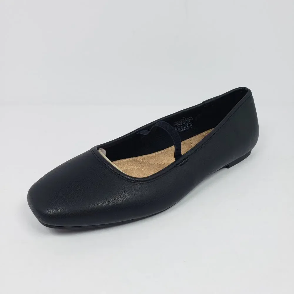 Old Navy Mary Jane Ball Womens Size 11 Blackjack Slip On Flats Shoes